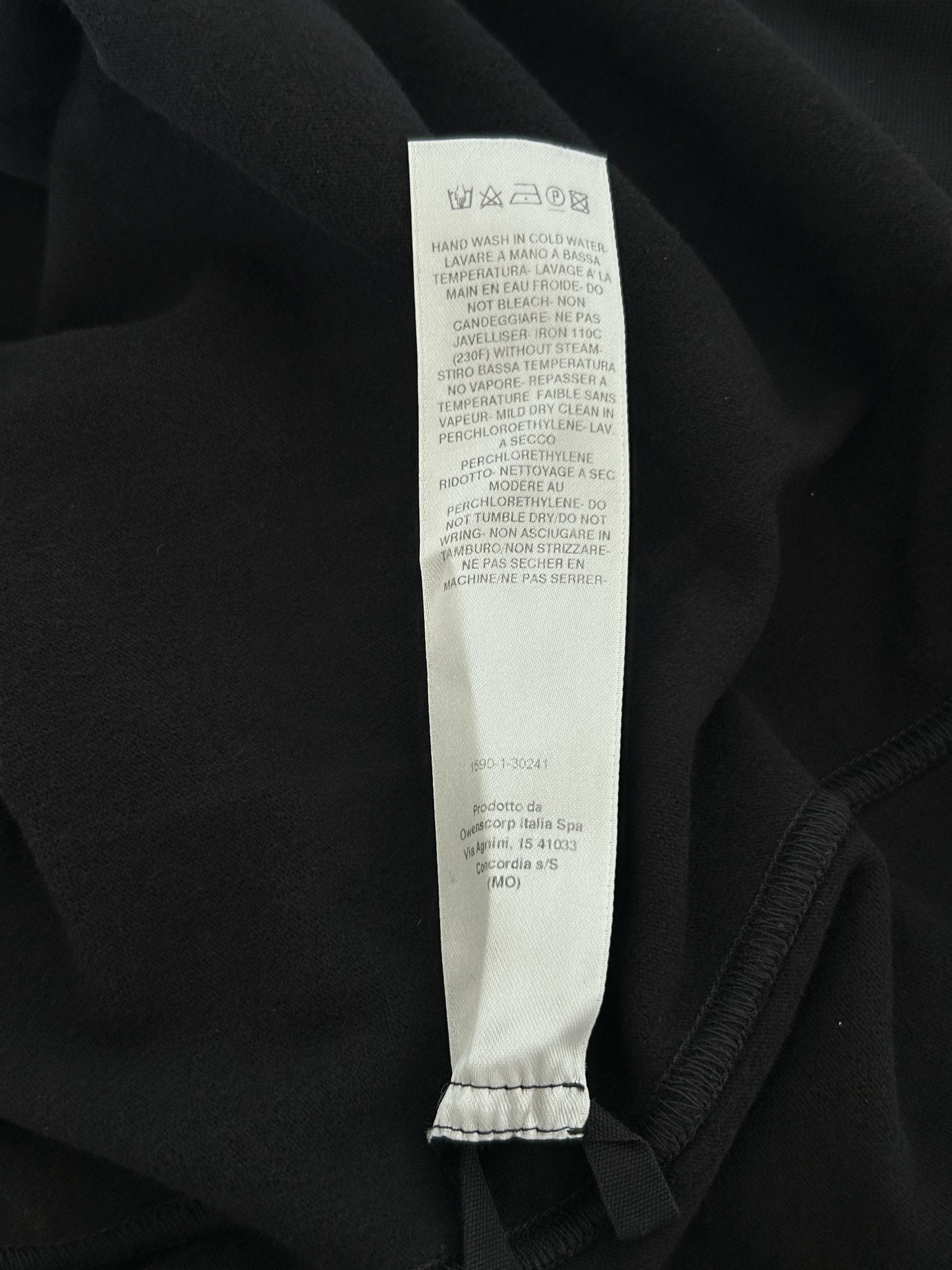 Rick Owens Rick Owens Black Jumbo T-Shirt Size US XS / EU 42 / 0 - 4 Thumbnail