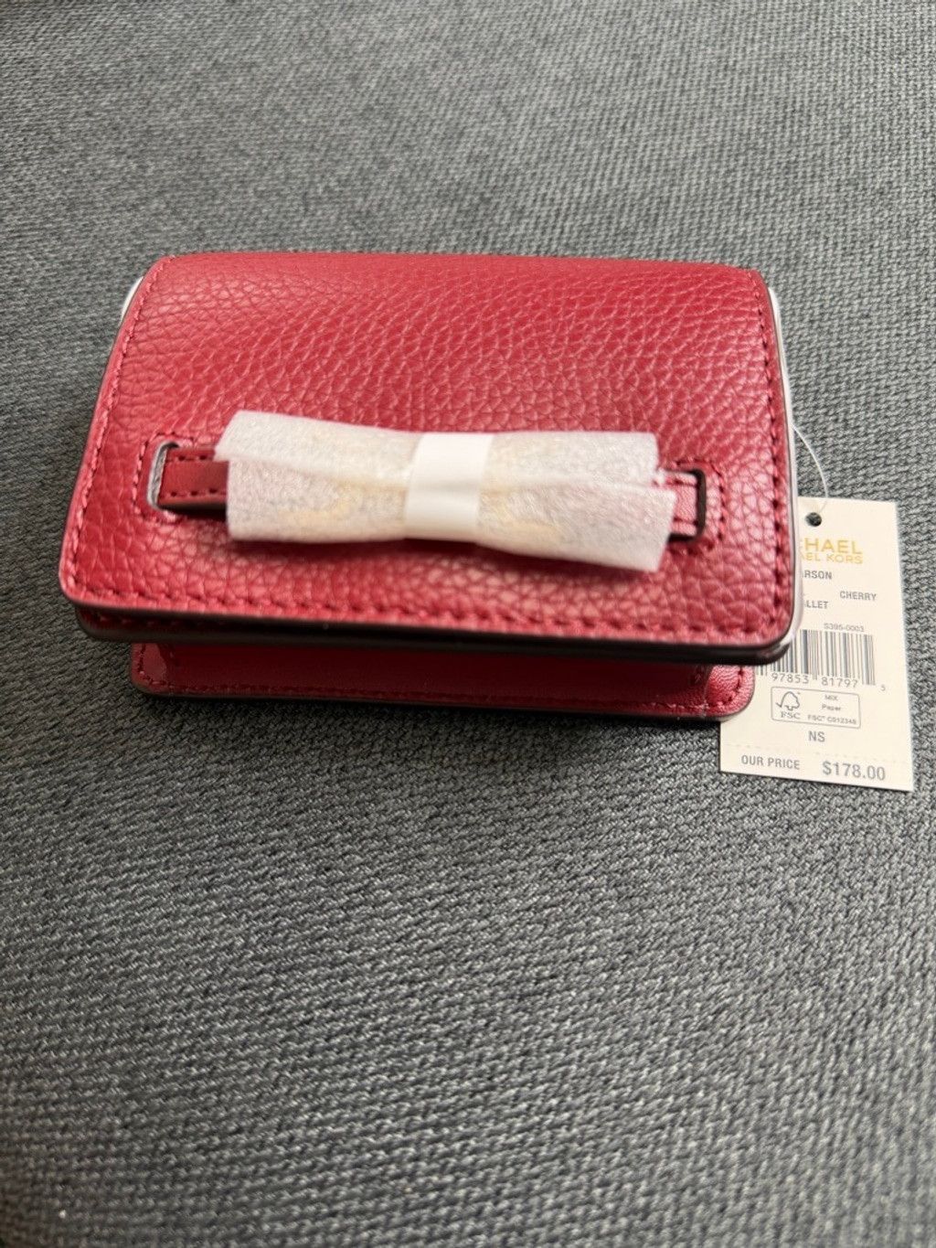 Michael Kors Women's Michael Kors Wallet One Size Red Gold Size ONE SIZE - 8 Thumbnail
