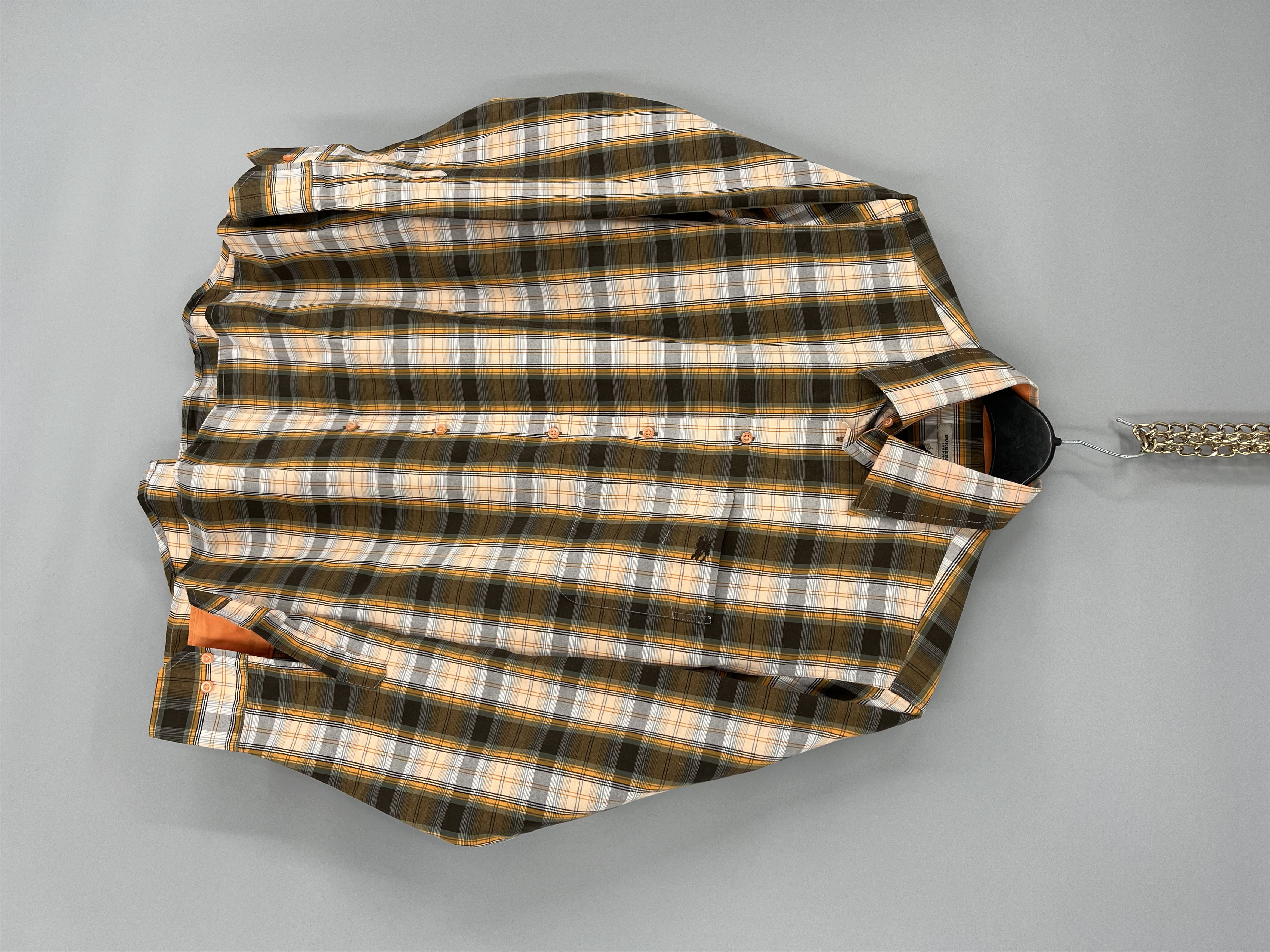 Burberry Burberry London Shirt Long Sleeve Vintage Rare Logo Size US S / EU 44-46 / 1 - 3 Thumbnail