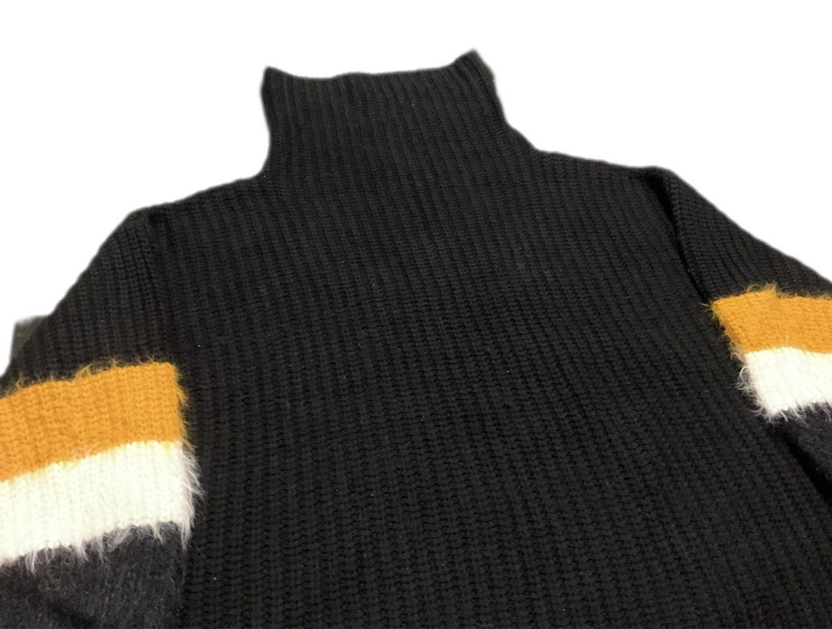 If Six Was Nine × Le Grande Bleu (L.G.B.) 🔥Japanese Archived GRL Knitwear Mock Neck Mohair Lgb Style Size US XL / EU 56 / 4 - 2 Thumbnail