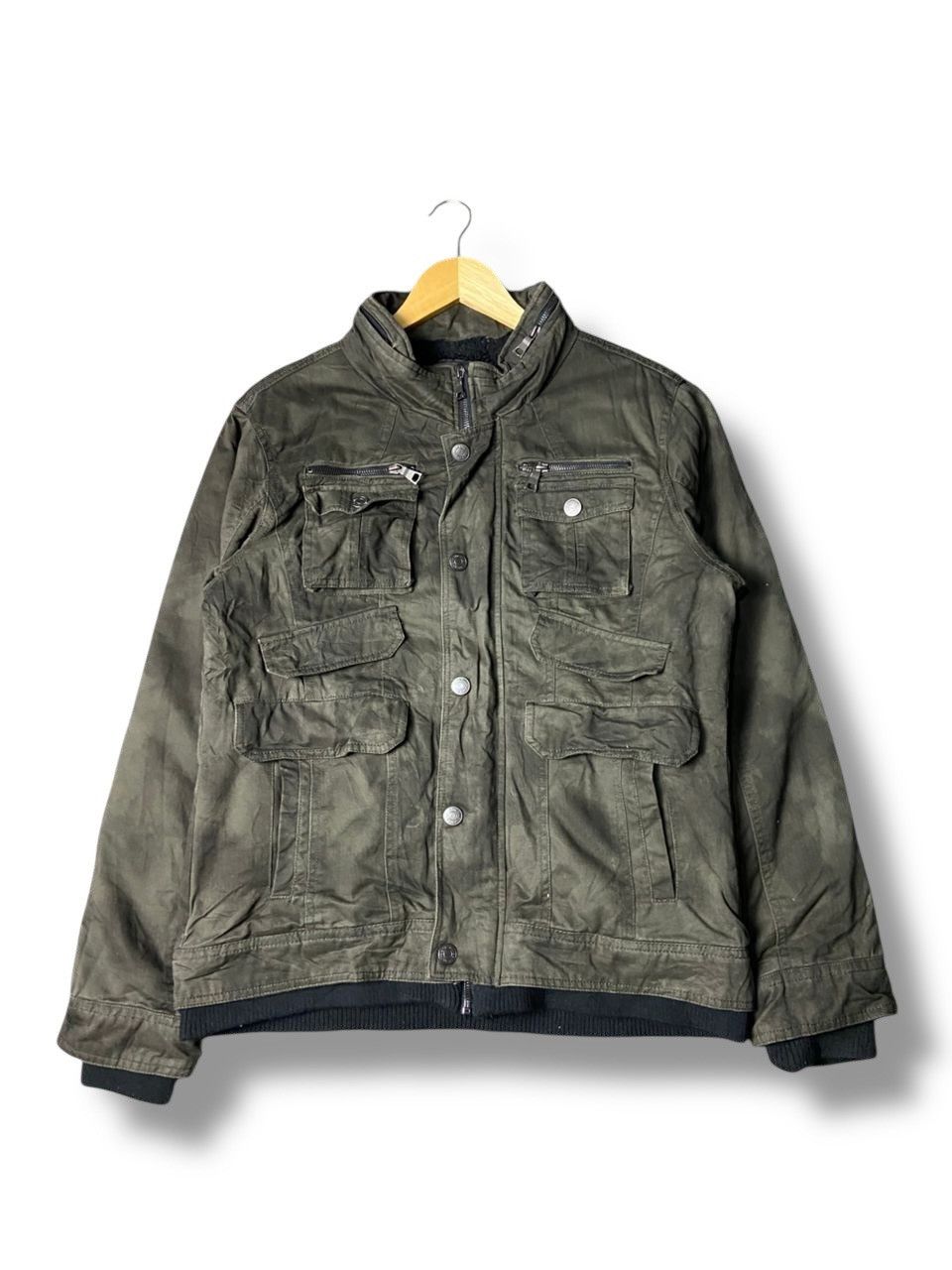 In The Attic Vintage In the Attic Retropunk Multi Tactical Jacket (167) Size US L / EU 52-54 / 3 - 1 Thumbnail