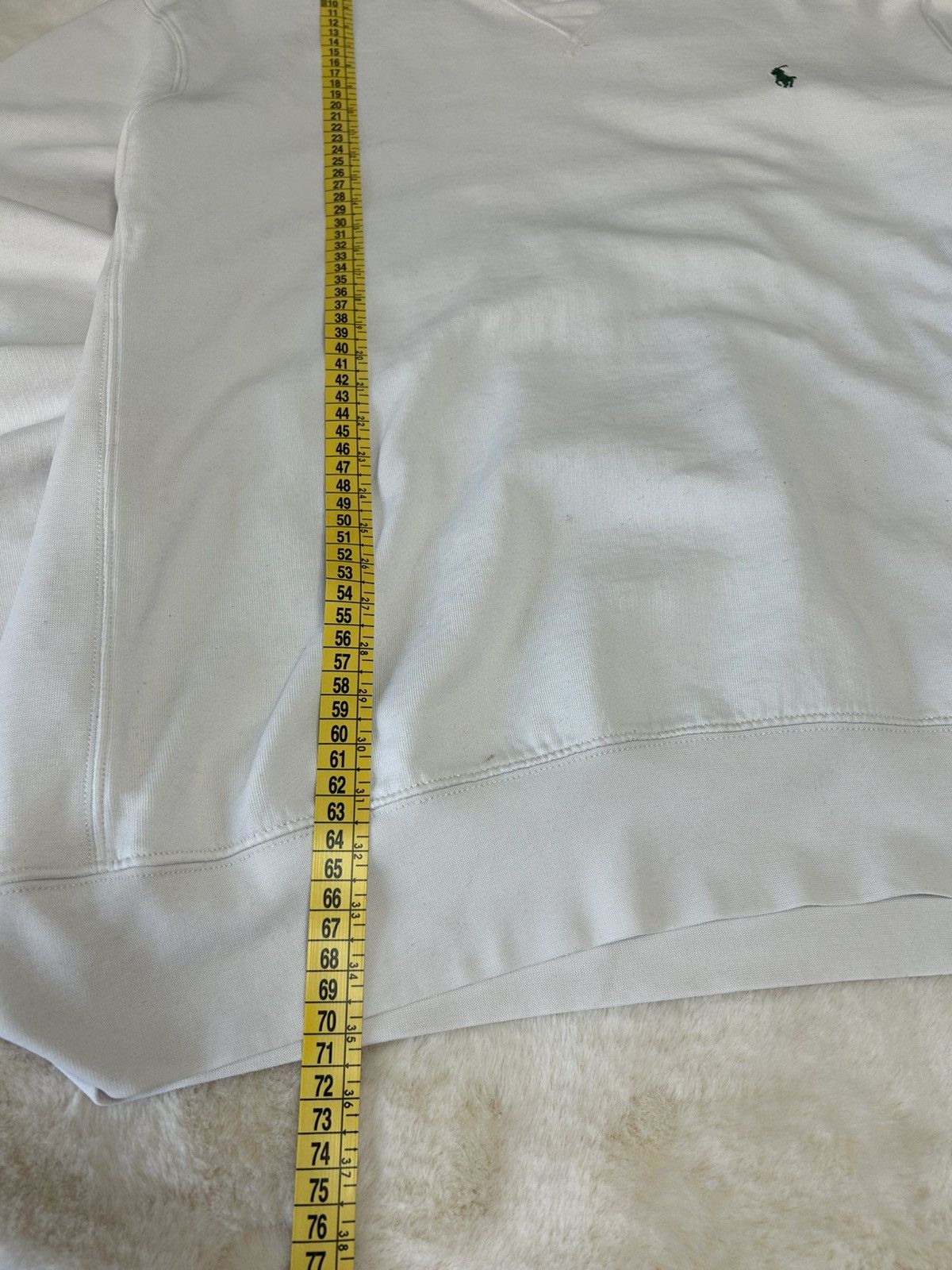Ralph Lauren 👕 Ralph Lauren White Sweatshirt Size US XL / EU 56 / 4 - 11 Thumbnail
