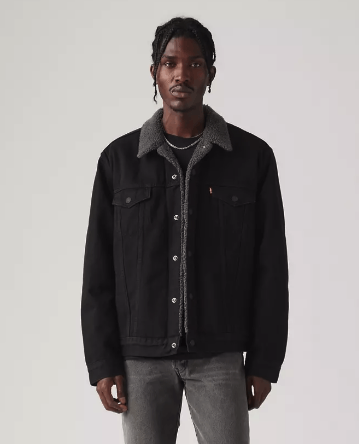 Levi's Levi’s Men’s Type iii Sherpa Trucker Jacket medium $128 Size US M / EU 48-50 / 2 - 1 Thumbnail