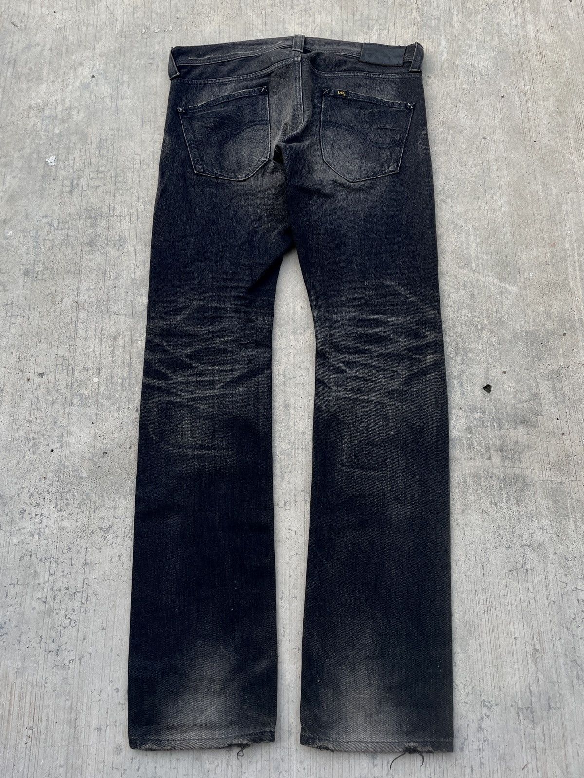 ?RARE?2000s JAPANESE BRAND LEE X MIDAS WHISKER JEANS