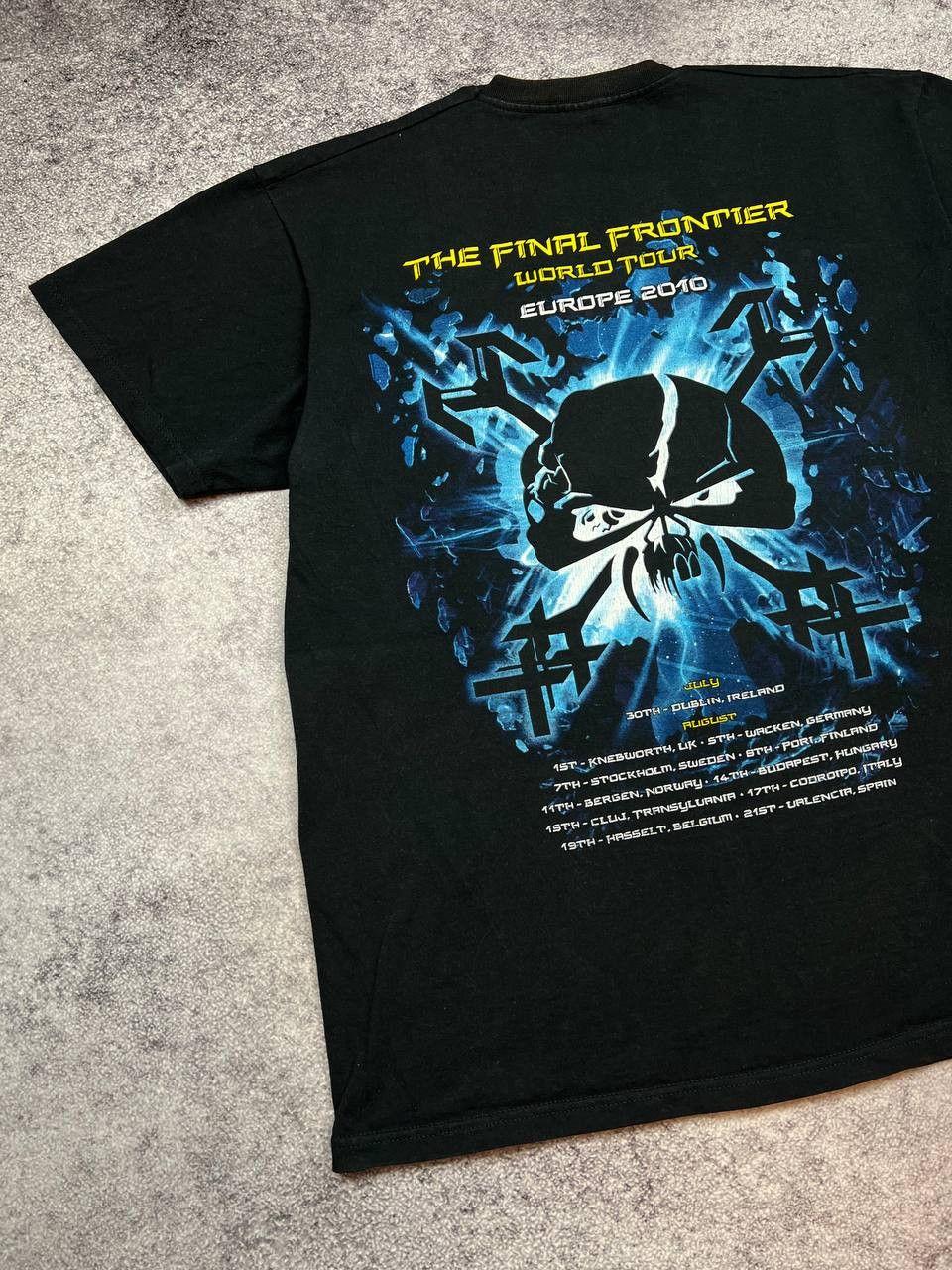 Iron Maiden Vintage Iron Maiden World Tour Europe 2010 Size US XL / EU 56 / 4 - 6 Thumbnail