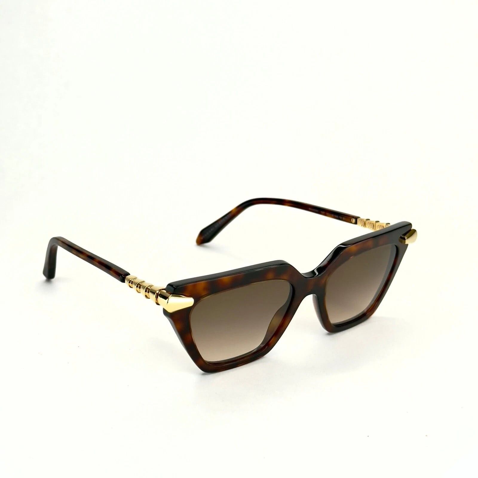 Bvlgari BVLGARI 40031 Serpenti Viper BV40031I Brown Sunglasses 54F Size ONE SIZE - 6 Thumbnail
