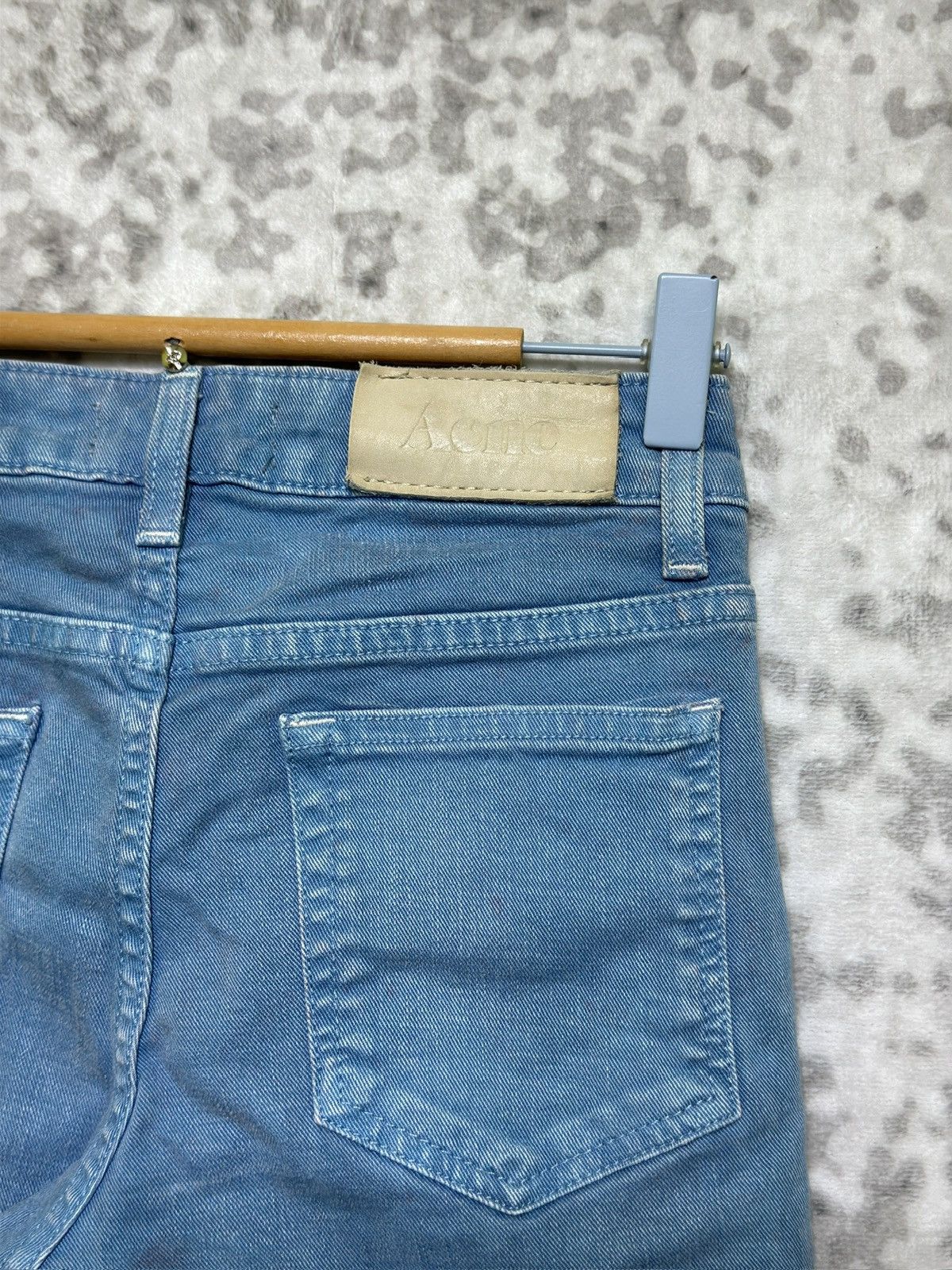 Acne Studios Super Skinny Acne Studios Hex/Blush Jeans Size 25" / US 0 / IT 36 - 12 Thumbnail