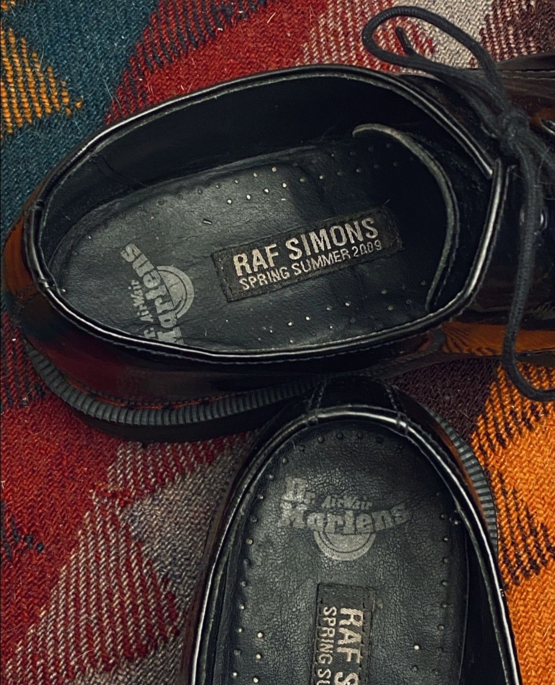 Raf Simons Raf simons co-branded Dr. Martens 2009SS black brogues Size US 7.5 / EU 40-41 - 6 Thumbnail