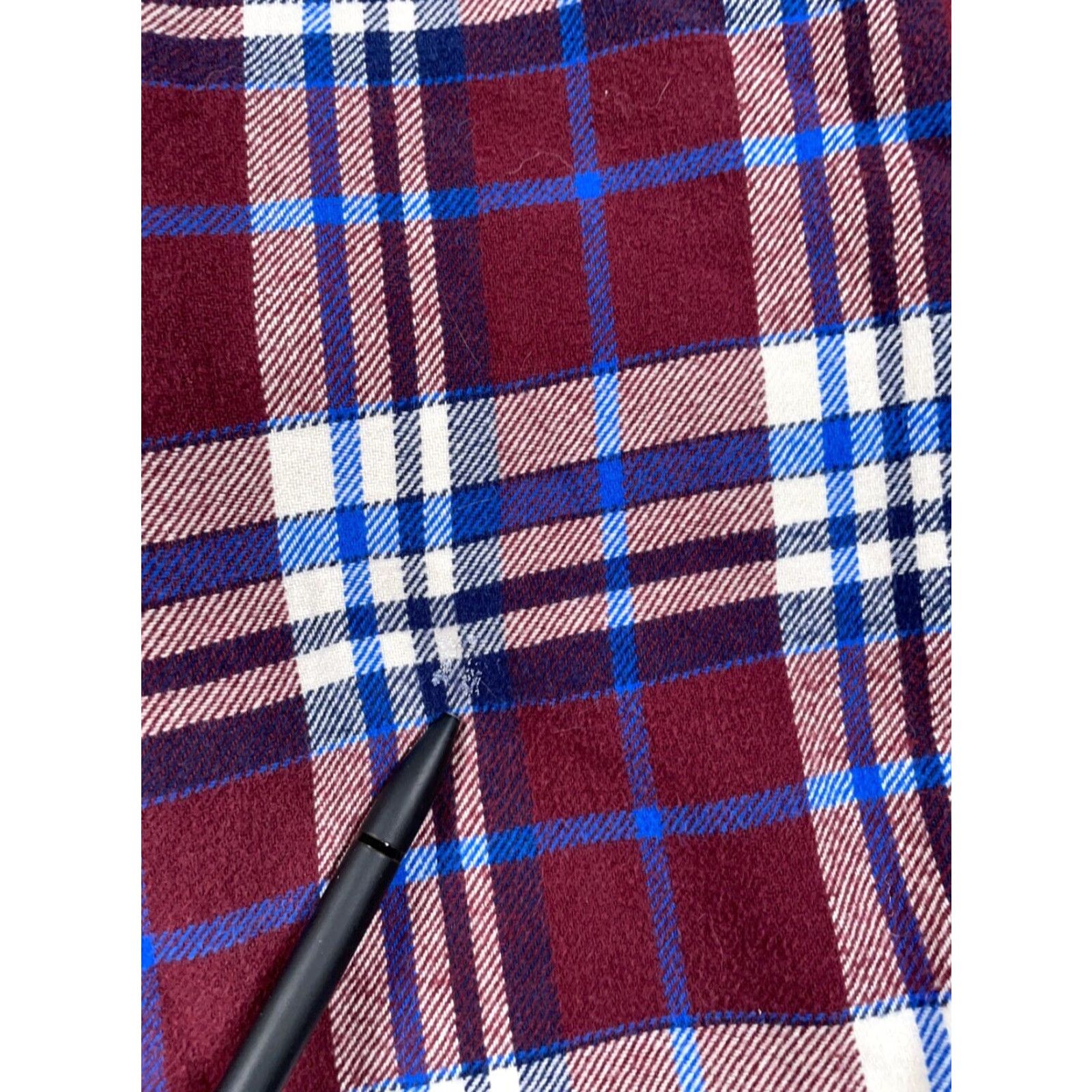 Vintage VINTAGE Sherpa Lined Flannel Shirt Jacket Adult Large Red Blue Plaid Heavyweight Shacket Mens Large Red Plaid 90s Retro Grunge Pockets Size US L / EU 52-54 / 3 - 4 Thumbnail