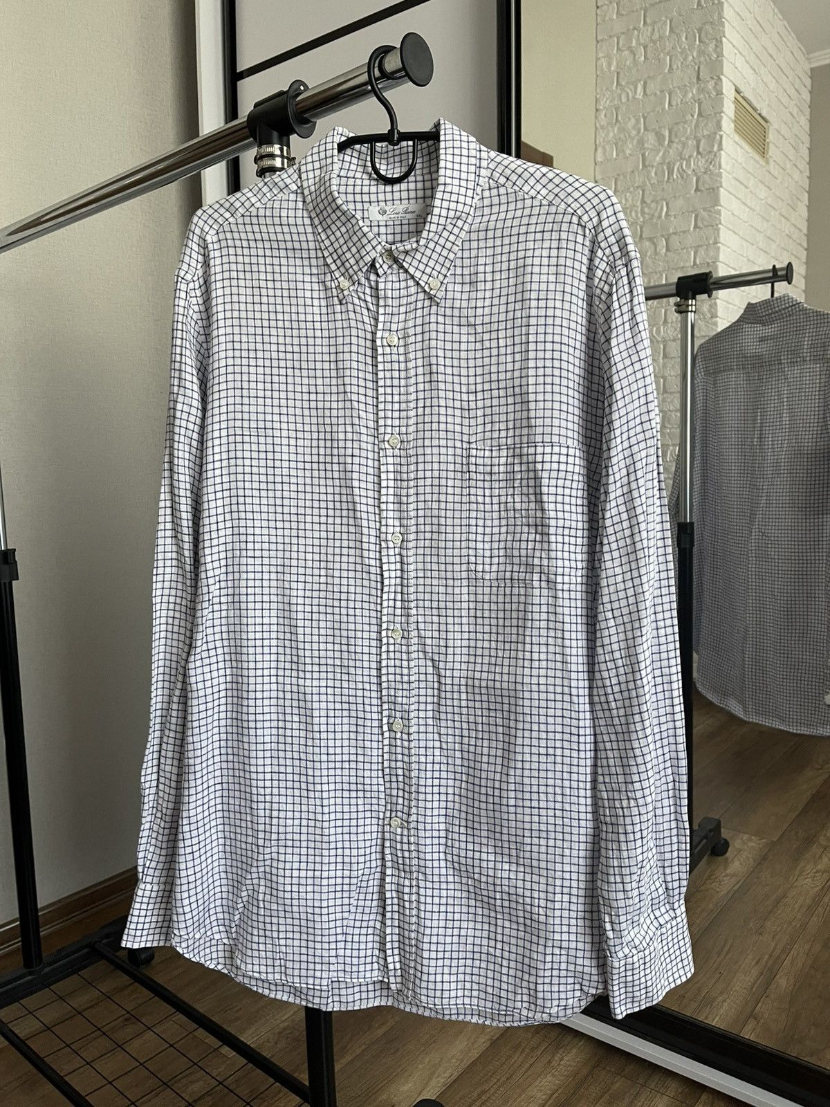 Loro Piana Loro Piana Italy Linen Shirt Button Up Size US XXL / EU 58 / 5 - 3 Thumbnail