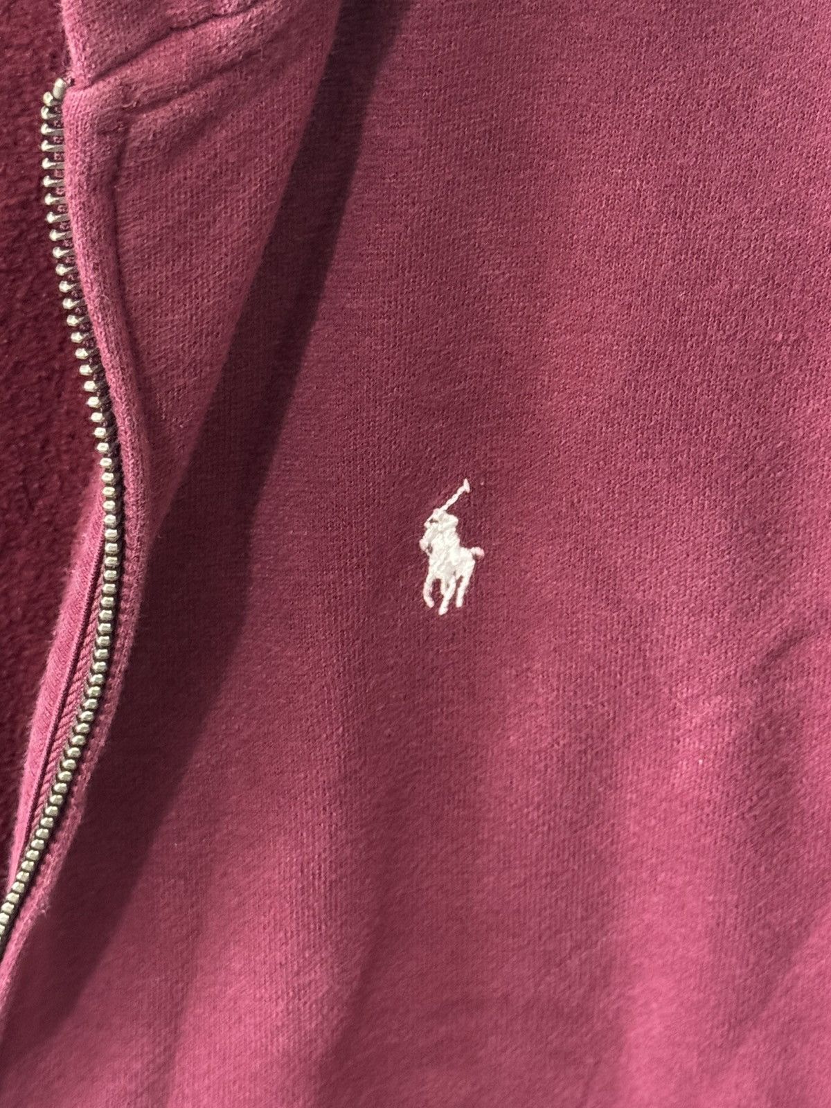 Polo Ralph Lauren Polo Ralph Lauren Burgundy Hooded Light Jacket Size US XL / EU 56 / 4 - 4 Thumbnail