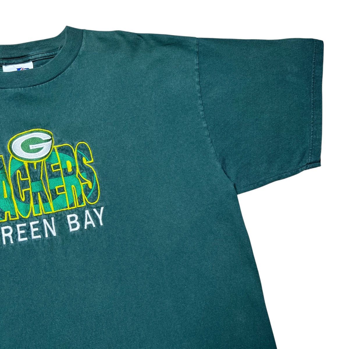 Logo Athletic 90s NFL Green Bay Packers Logo Athletic Embroidered T-Shirt Size US XXL / EU 58 / 5 - 8 Thumbnail