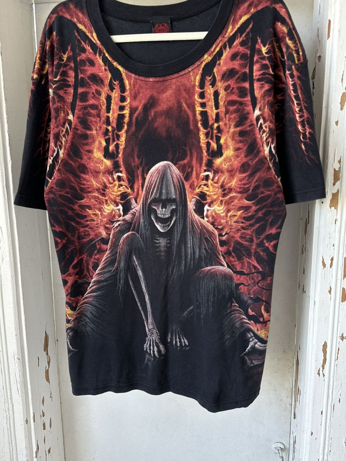 If Six Was Nine Vintage Spiral Rare Print T-shirt Size US L / EU 52-54 / 3 - 4 Thumbnail