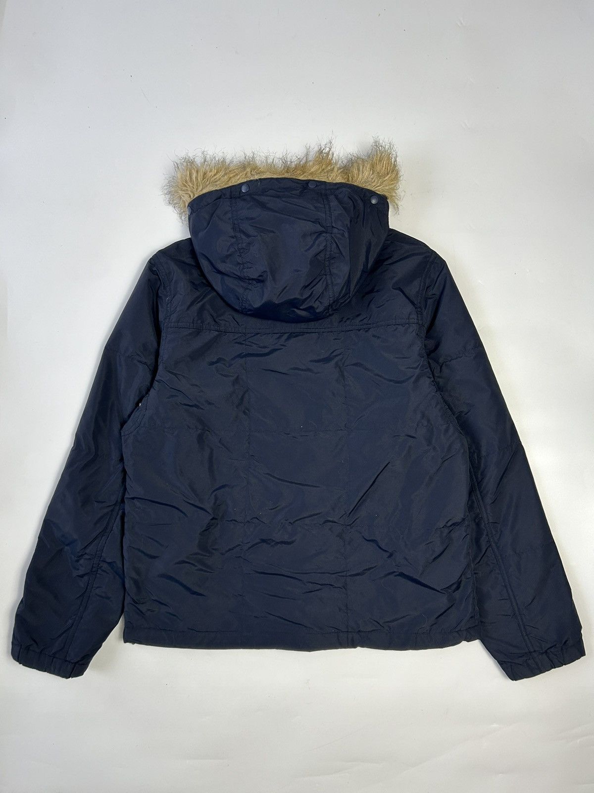 Japanese Brand × Uniqlo UNIQLO FAUX FUR HOODIE LIGHT JACKET Size US M / EU 48-50 / 2 - 3 Thumbnail