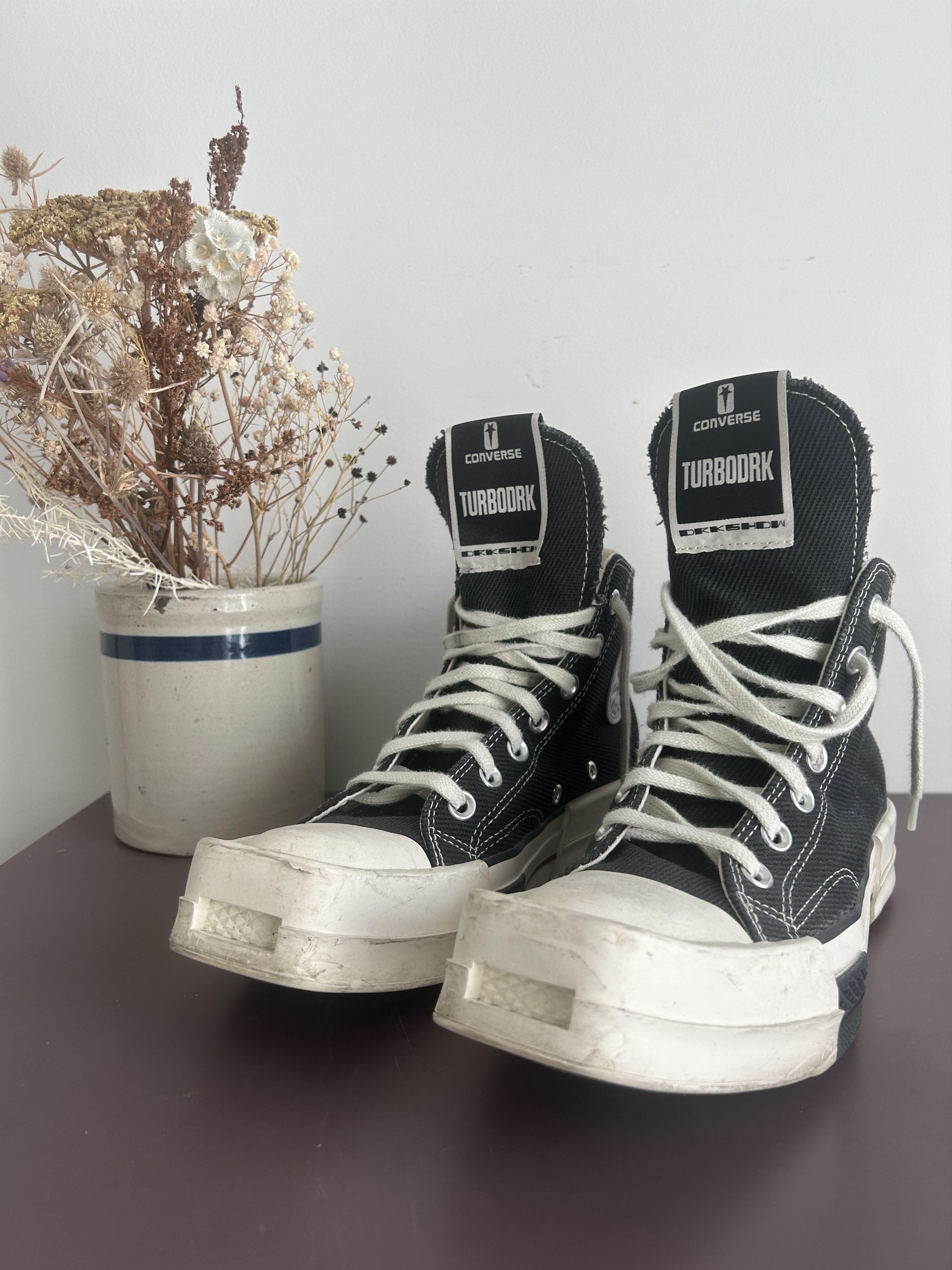 Converse Rick Owens converse Size US 6 / EU 39 - 2 Thumbnail