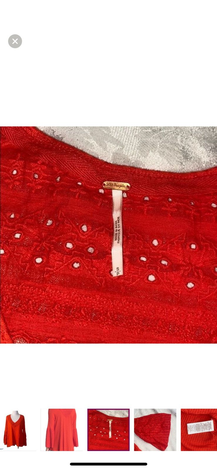 Free People Free people small Persian nights top Size S / US 4 / IT 40 - 4 Thumbnail