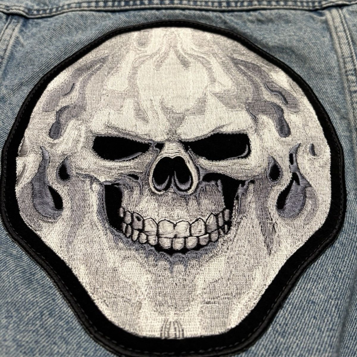 Harley Davidson Vintage Harley Davidson Light Wash Jean Jacket Women's M Size M / US 6-8 / IT 42-44 - 8 Thumbnail
