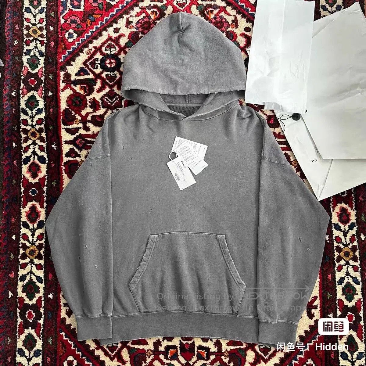 Visvim VISVIM 21AW JUMBO HOODIE P.O. CRASH. Size US M / EU 48-50 / 2 - 1 Thumbnail