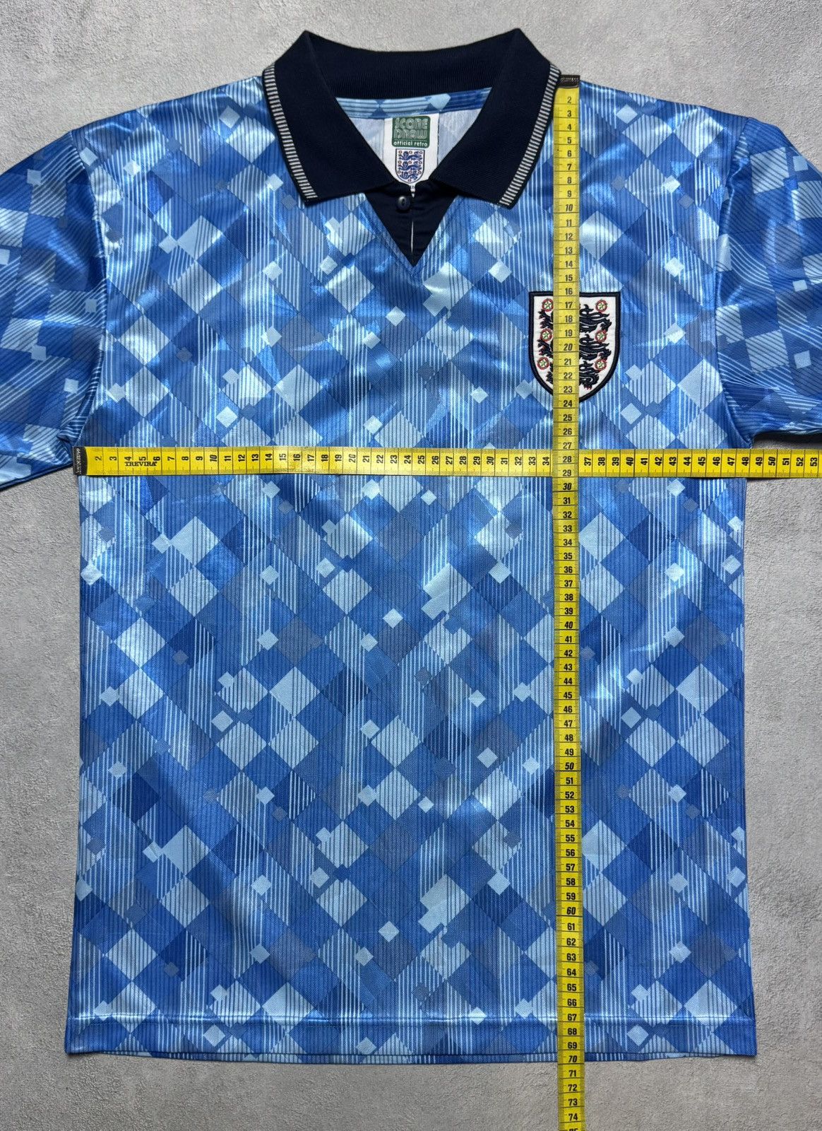 Vintage England 1990 1992 Third Football Shirt Soccer Jersey Retro Size US S / EU 44-46 / 1 - 10 Thumbnail