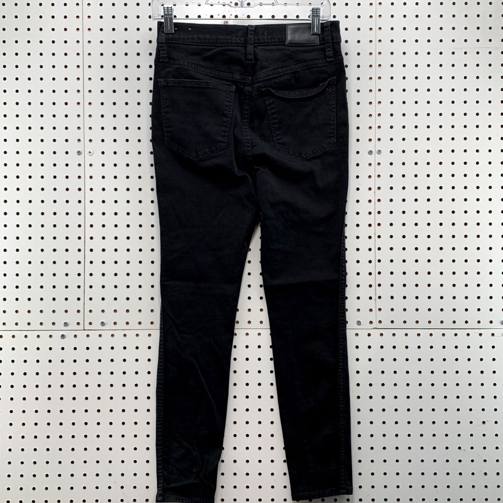 Madewell Madewell Black Skinny Denim Jeans Womens Size 28x26.5 10” High Rise Size 28" / US 6 / IT 42 - 7 Thumbnail