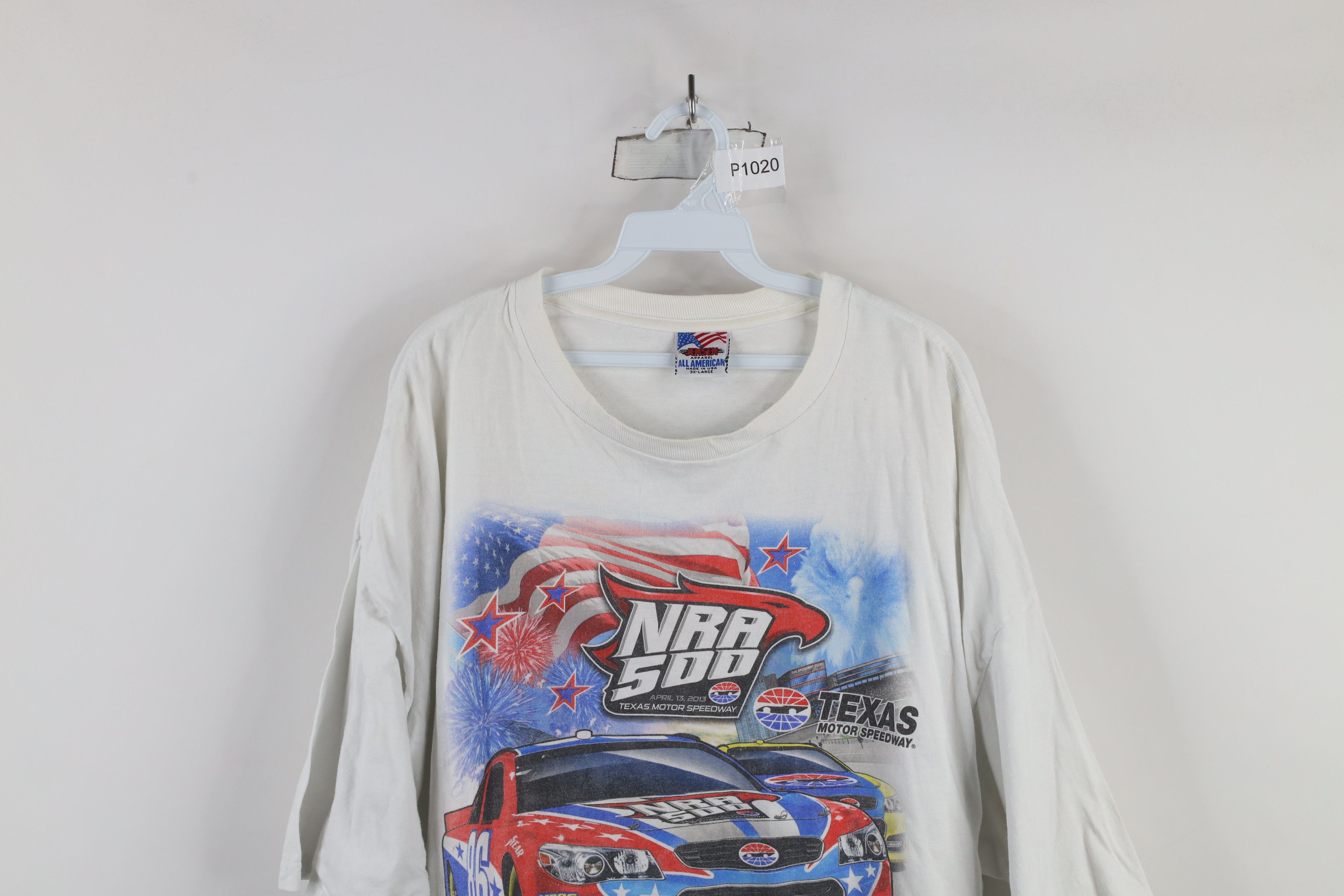 Vintage Vintage Y2K 2013 NRA 500 Texas Motor Speedway T-Shirt USA Size US XXL / EU 58 / 5 - 2 Thumbnail
