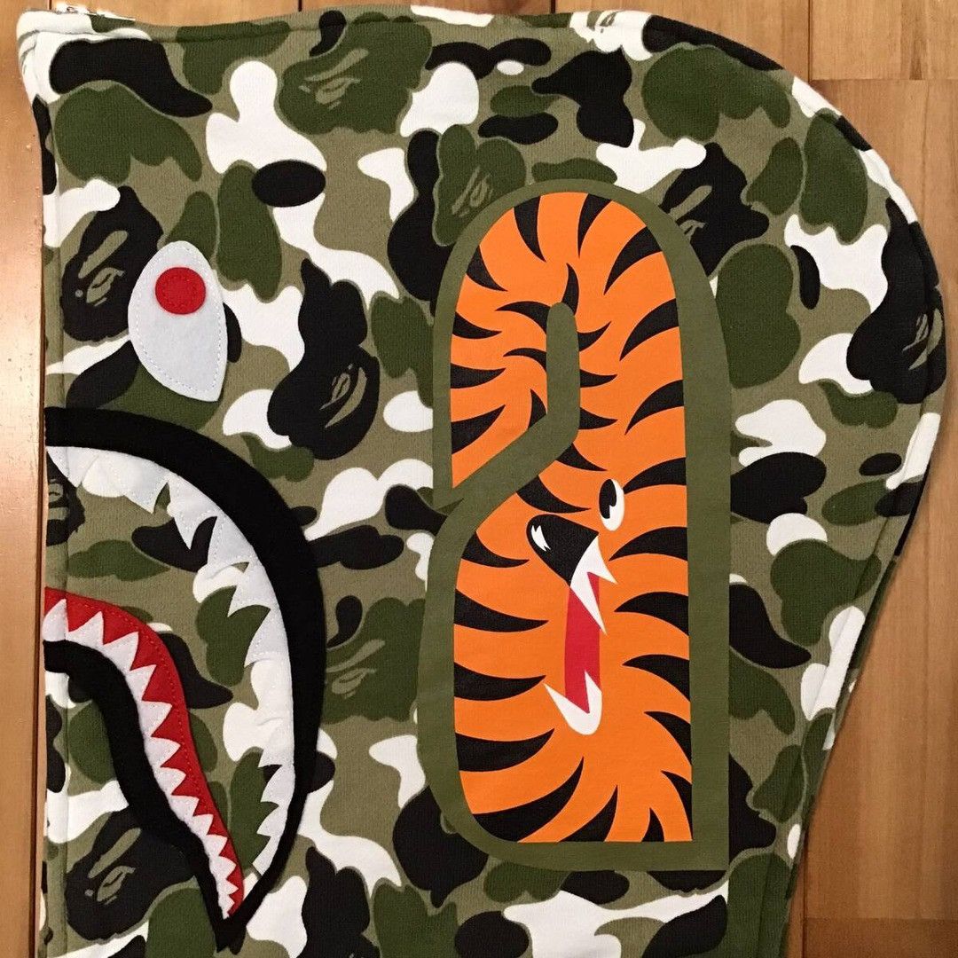 Bape × Japanese Brand 2024 🔥ZOZO Color Camo🔥 BAPE Separate shark full zip hoodie Size US M / EU 48-50 / 2 - 6 Thumbnail