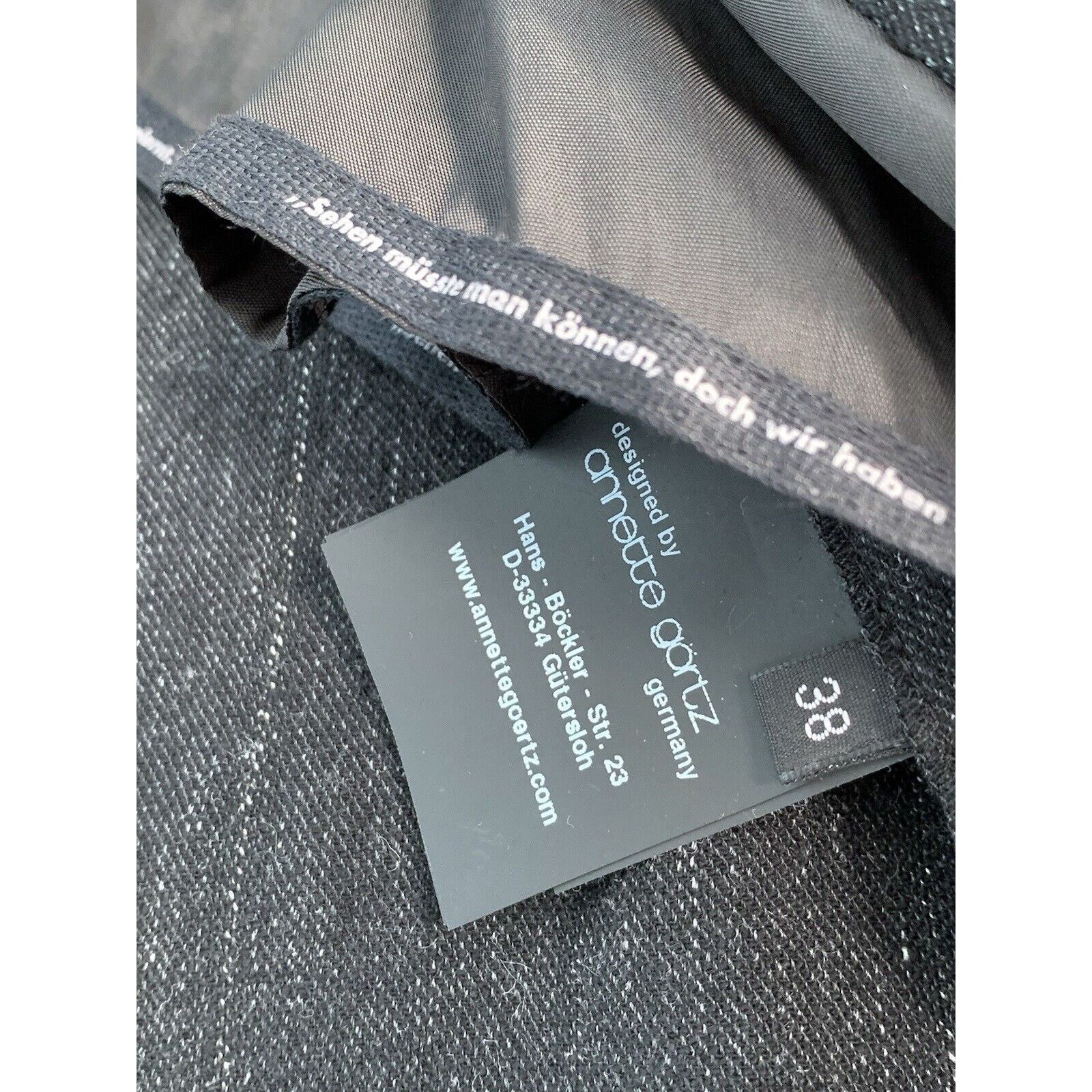 Annette Gortz × Designer Women's ANNETTE GORTZ LINEN Trench Coat Jacket EU 38 UK 10 Size M / US 6-8 / IT 42-44 - 24 Thumbnail
