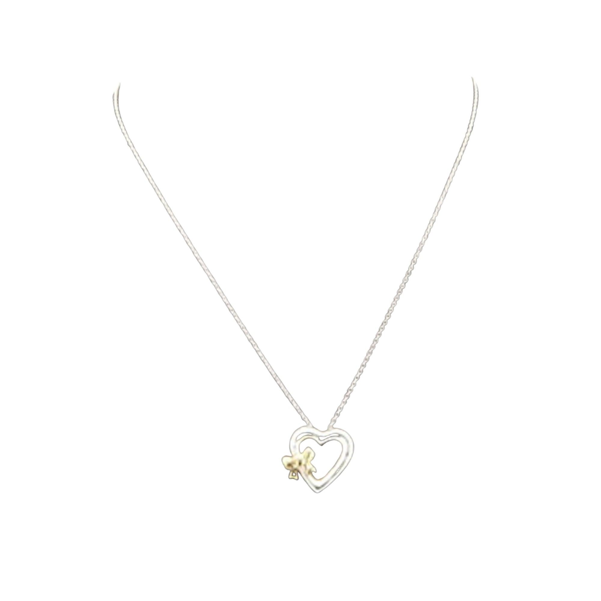 Tiffany & Co. Tiffany & Co Heart Ribbon necklace Size ONE SIZE - 1 Thumbnail