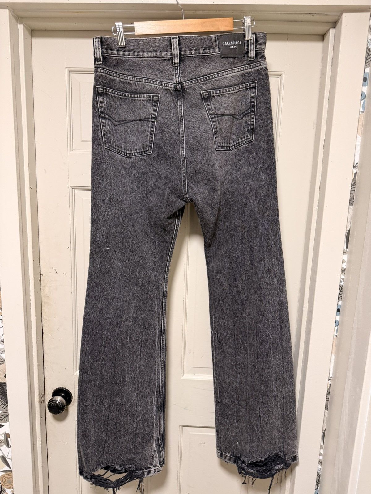 Balenciaga BALENCIAGA LOST TAPE DENIM JEANS Size US 32 / EU 48 - 2 Thumbnail
