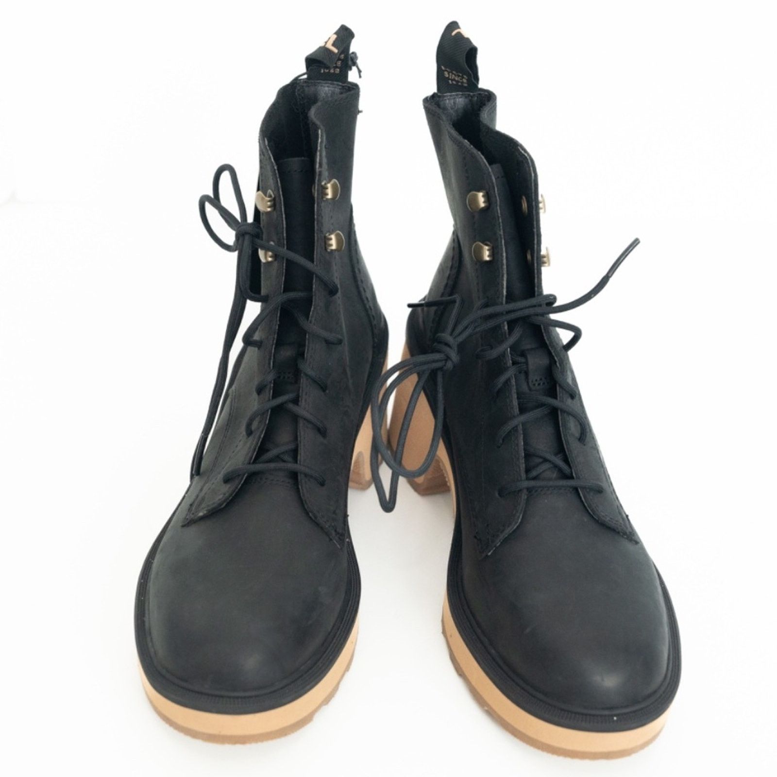 SOREL Sorel. High-Line Heel Lace Boot. Size US 9 / IT 39 - 11 Thumbnail