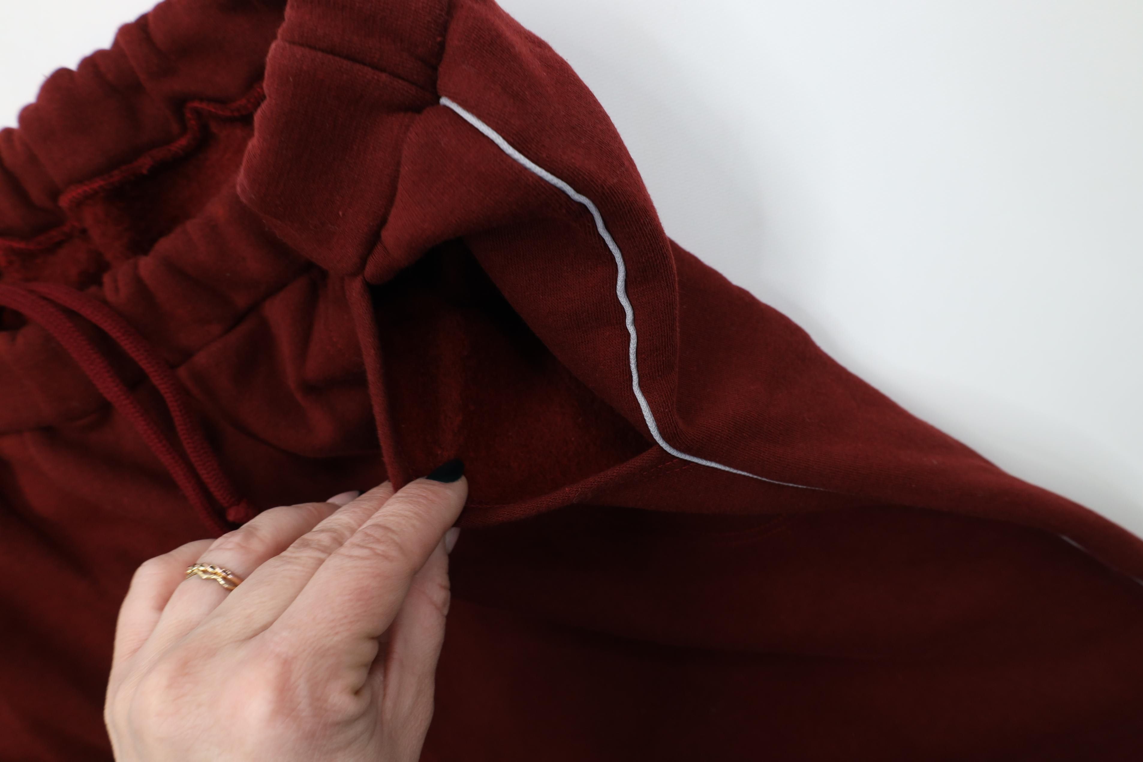 Vintage Vintage 70s 80s Streetwear Flared Wide Leg Sweatpants Red Size US 40 / EU 56 - 8 Thumbnail