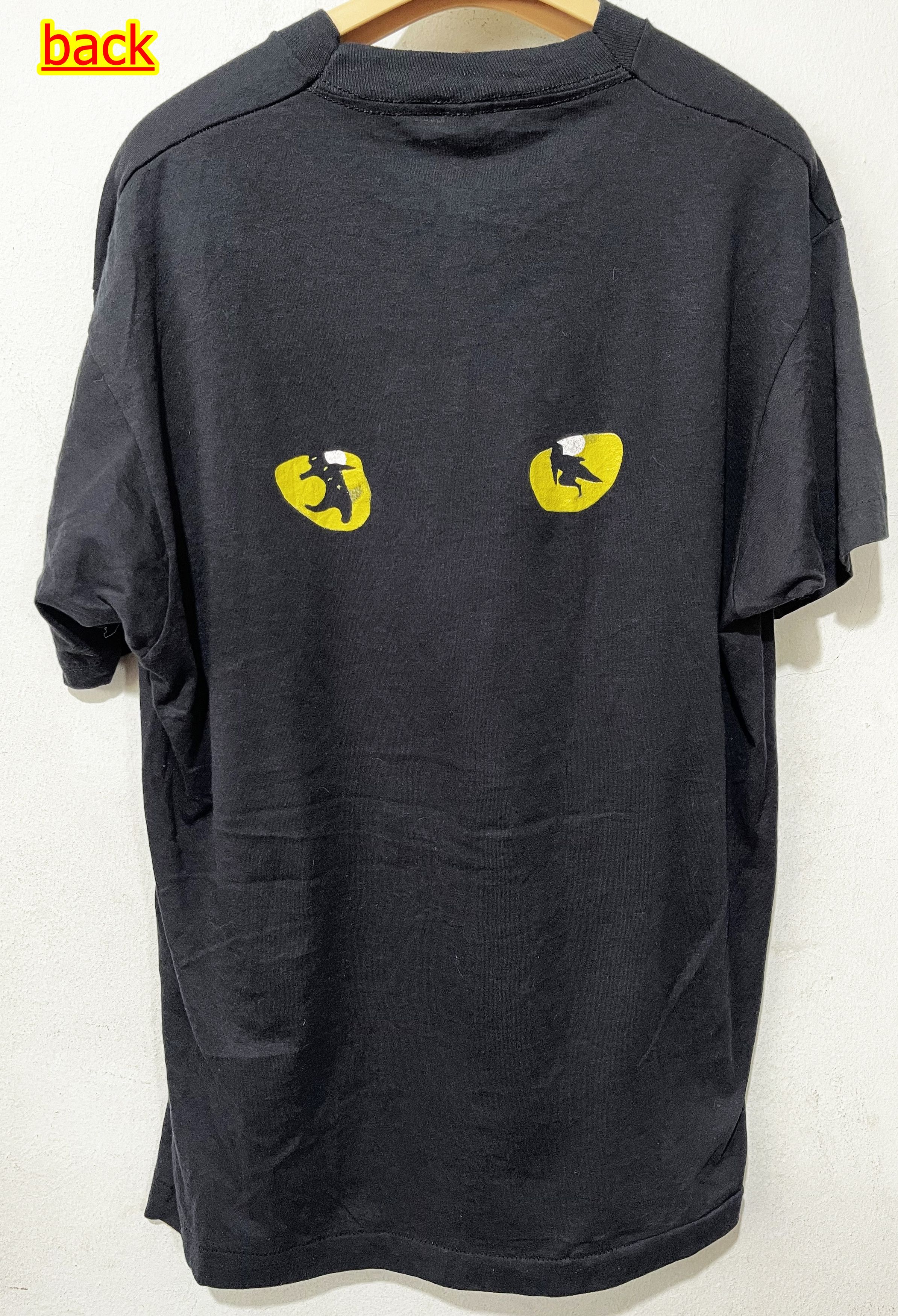 Band Tees × Vintage Vintage 1981 Cats Musical Andrew Lloyd Webber Tee Size US L / EU 52-54 / 3 - 1 Thumbnail