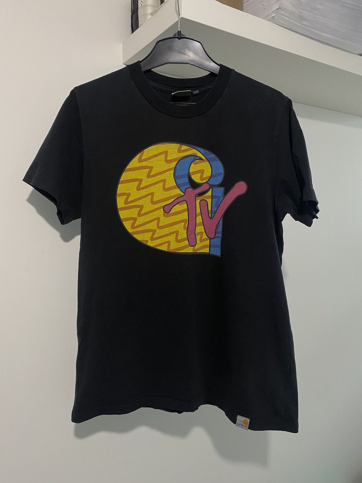 Carhartt × Carhartt Wip × Vintage Carhartt WiP TV S t-shirt tee MTV cult vintage rare y2k Size US S / EU 44-46 / 1 - 1 Thumbnail