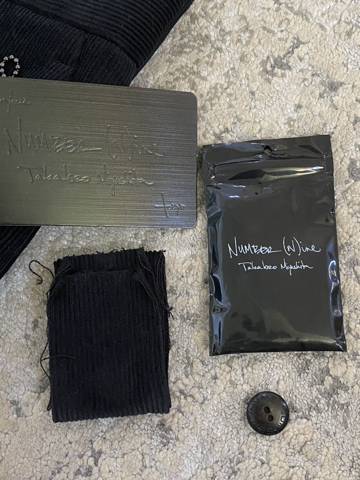 Number (N)ine Number (N)ine - AW04 Corduroy Dress Pant Size US 30 / EU 46 - 5 Thumbnail