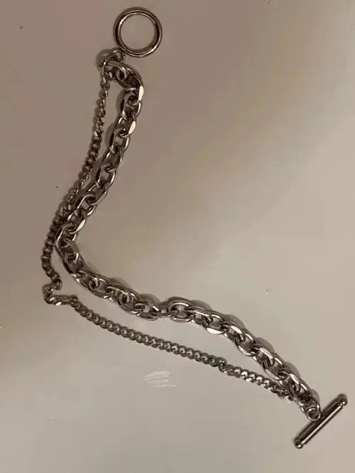 Other 19cm Doube Chains Bracelets Size ONE SIZE - 2 Thumbnail