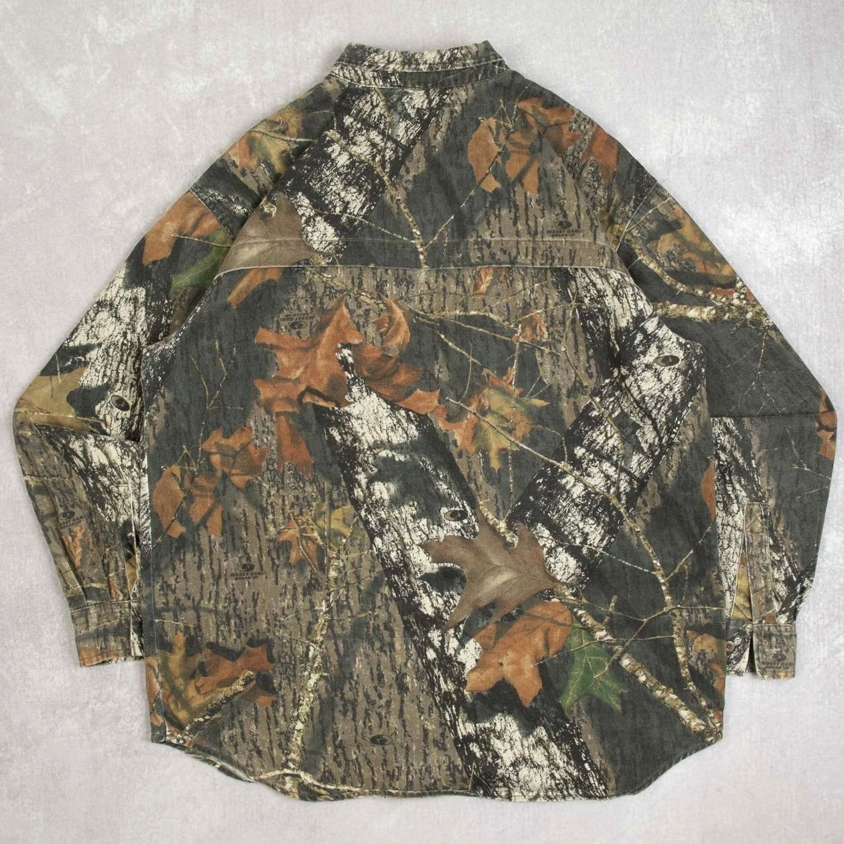 Vintage VINTAGE Mens Real Tree Camo Shirt Large Brown 1990s Camouflage Size US L / EU 52-54 / 3 - 2 Thumbnail
