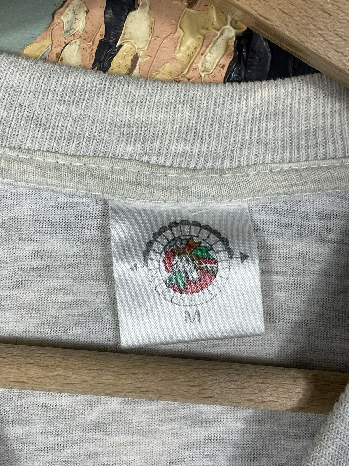Vintage Grey Vintage Retro 90s T shirt Tee Wild Freedom Baggy Boxy Size US M / EU 48-50 / 2 - 7 Thumbnail
