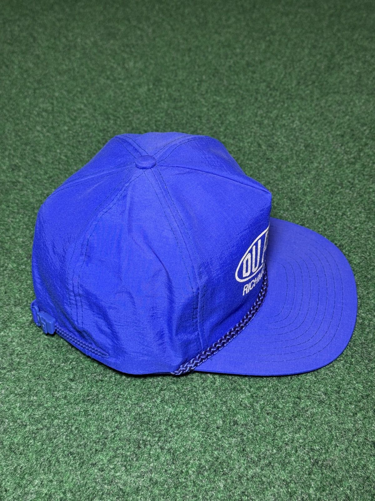DuPont Vintage Dupont Richmond Virginia Blue 80s 90s Nissin Hat Size ONE SIZE - 4 Thumbnail