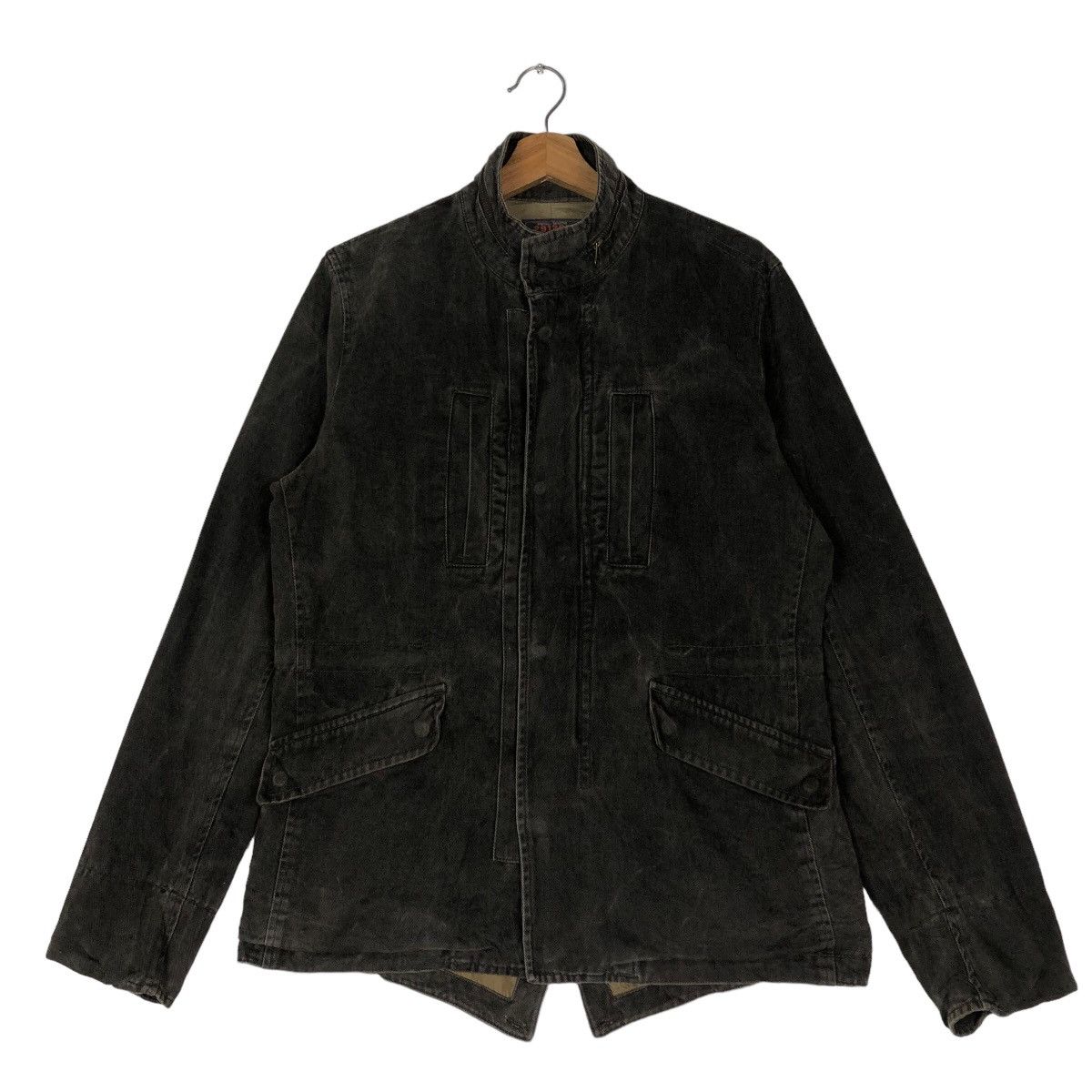 Hysteric Glamour 🔥Vtg Biker Jacket 291295 Homme Bondage Japan Made Size US L / EU 52-54 / 3 - 1 Thumbnail