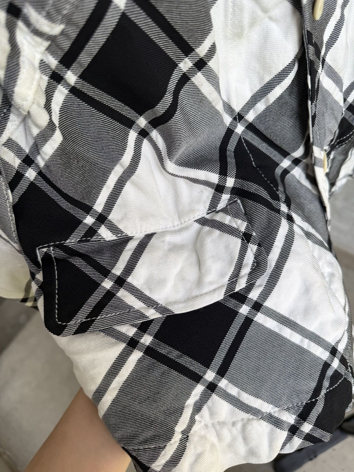 Comme des Garcons COMME des GARÇONS plaid blazer / shirt jacket Size S / US 4 / IT 40 - 4 Thumbnail