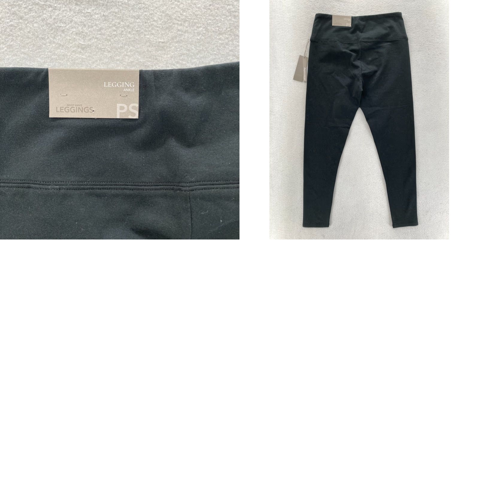 Soft Surroundings Soft Surroundings Leggings Women's PS Black Stretch Ankle Comfort NWT Size 28" / US 6 / IT 42 - 9 Thumbnail