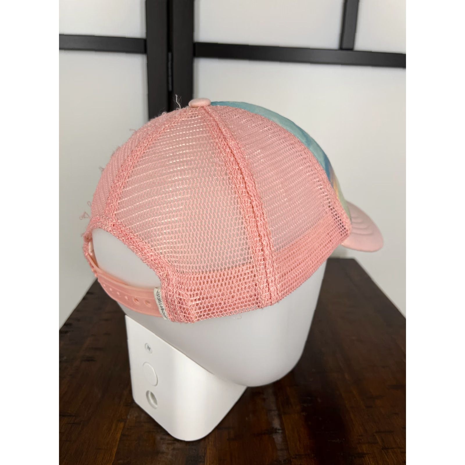 Billabong Billabong Hat Cap Snap Back Adult One Size Pink Sky Clouds Trucker Beach Cotton Size ONE SIZE - 7 Thumbnail