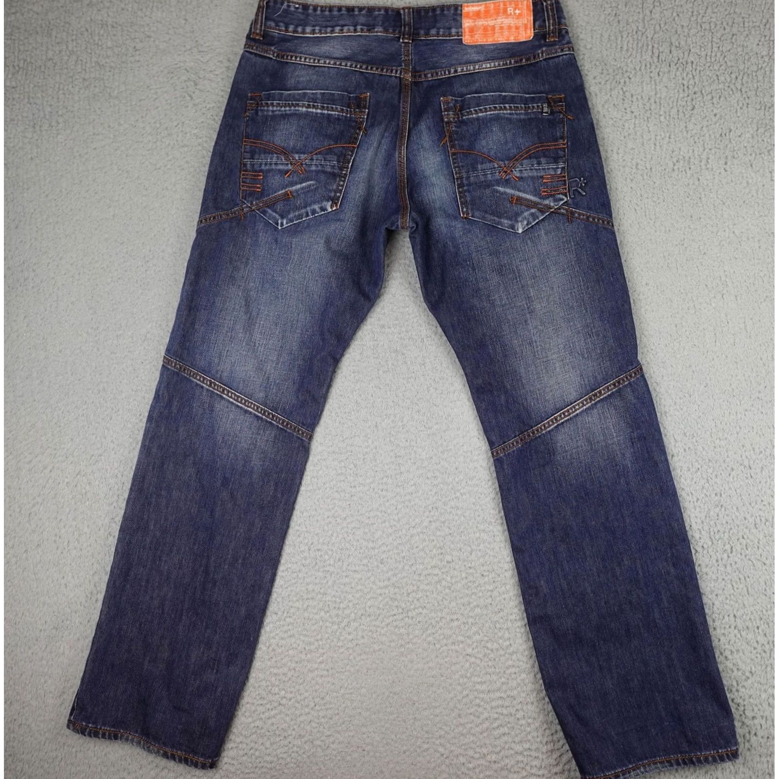 Rocawear Rocawear Jeans Mens 36x32 Blue Classic Fit Distressed Denim Relaxed Hip Hop Y2K Size US 36 / EU 52 - 2 Thumbnail