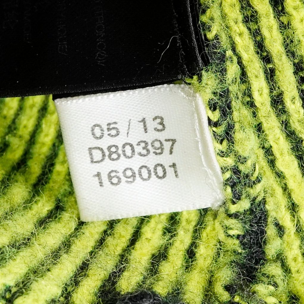 Y-3 Y-3 Yohji Yamamoto Knit Dress Green Black Striped XS Bodycon Size XS / US 0-2 / IT 36-38 - 15 Thumbnail