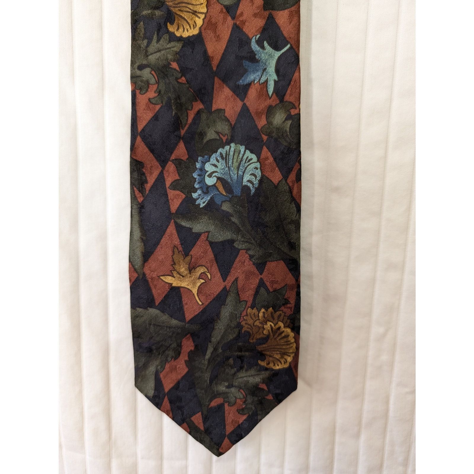 Ungaro Paris Ungaro Paris Vintage Mens Silk Ties (2) Size ONE SIZE - 4 Thumbnail