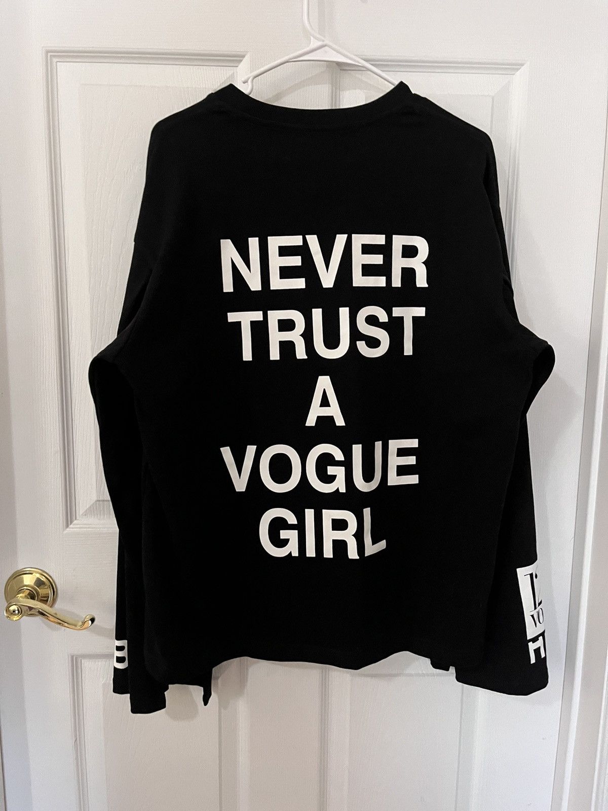 Hood By Air HBA NEVER TRUST A VOGUE GIRL Hood By Air | Grailed