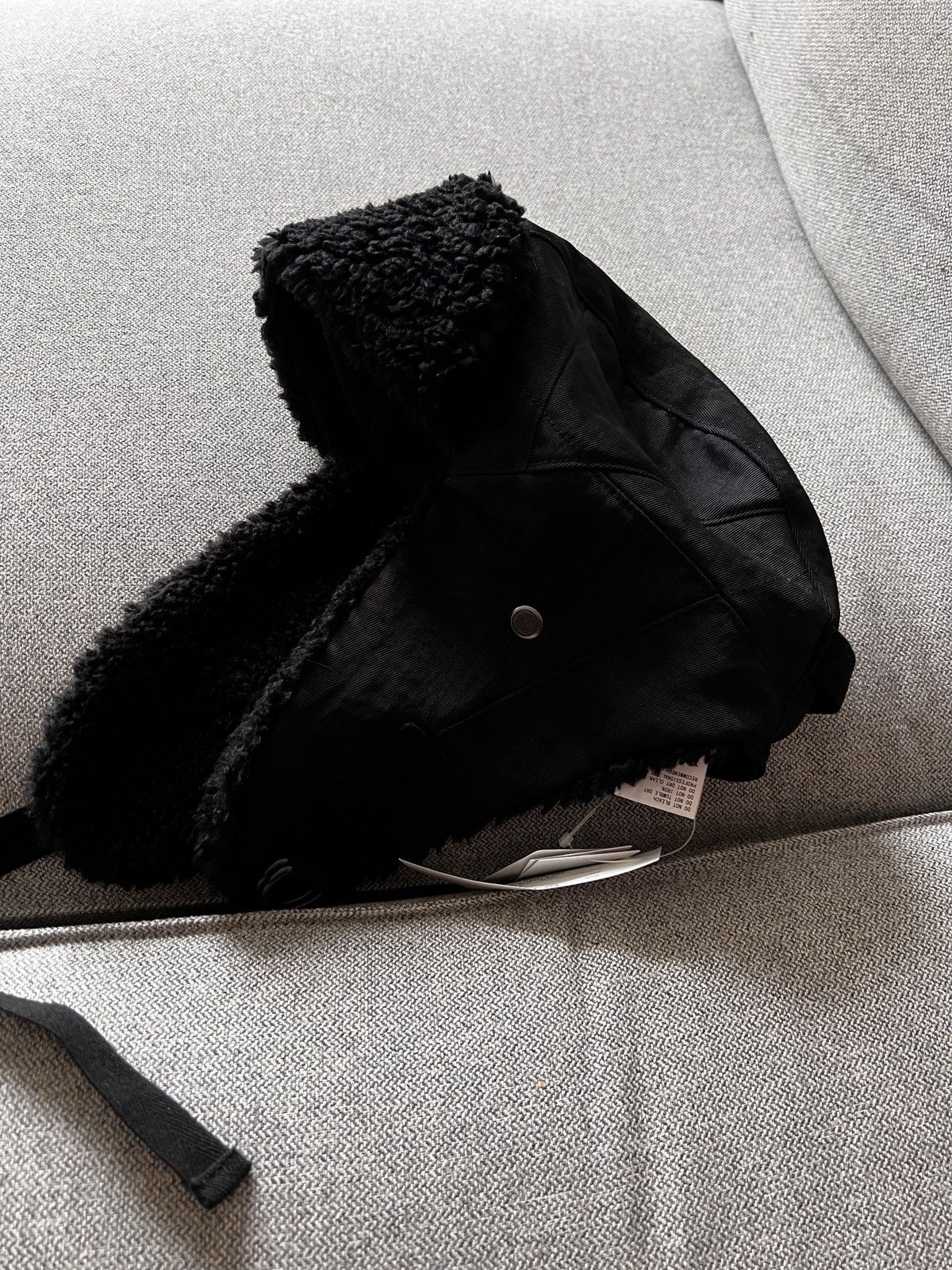 Designer × Japanese Brand × Yohji Yamamoto Yohji Yamamoto Vintage Nylon Twill Flying Cap Size ONE SIZE - 2 Thumbnail