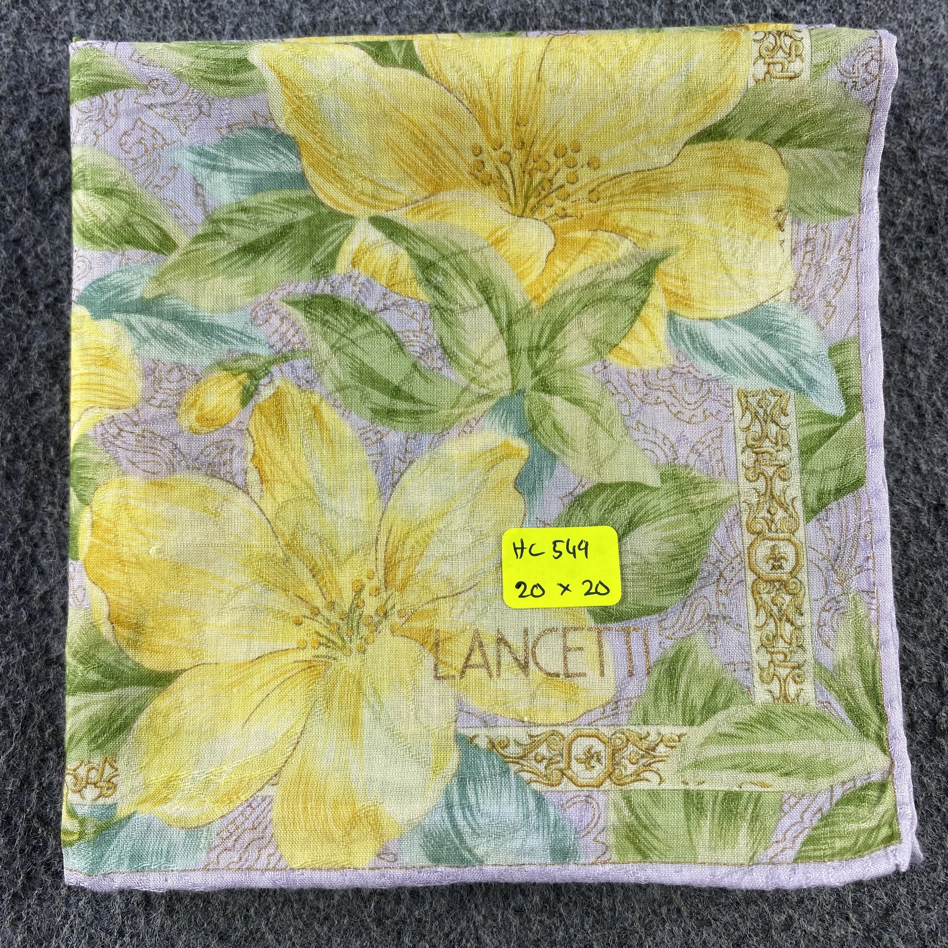 Lui di Lancetti Lancetti Handkerchief/Neckerchief/Bandana HC549 Size ONE SIZE - 7 Thumbnail