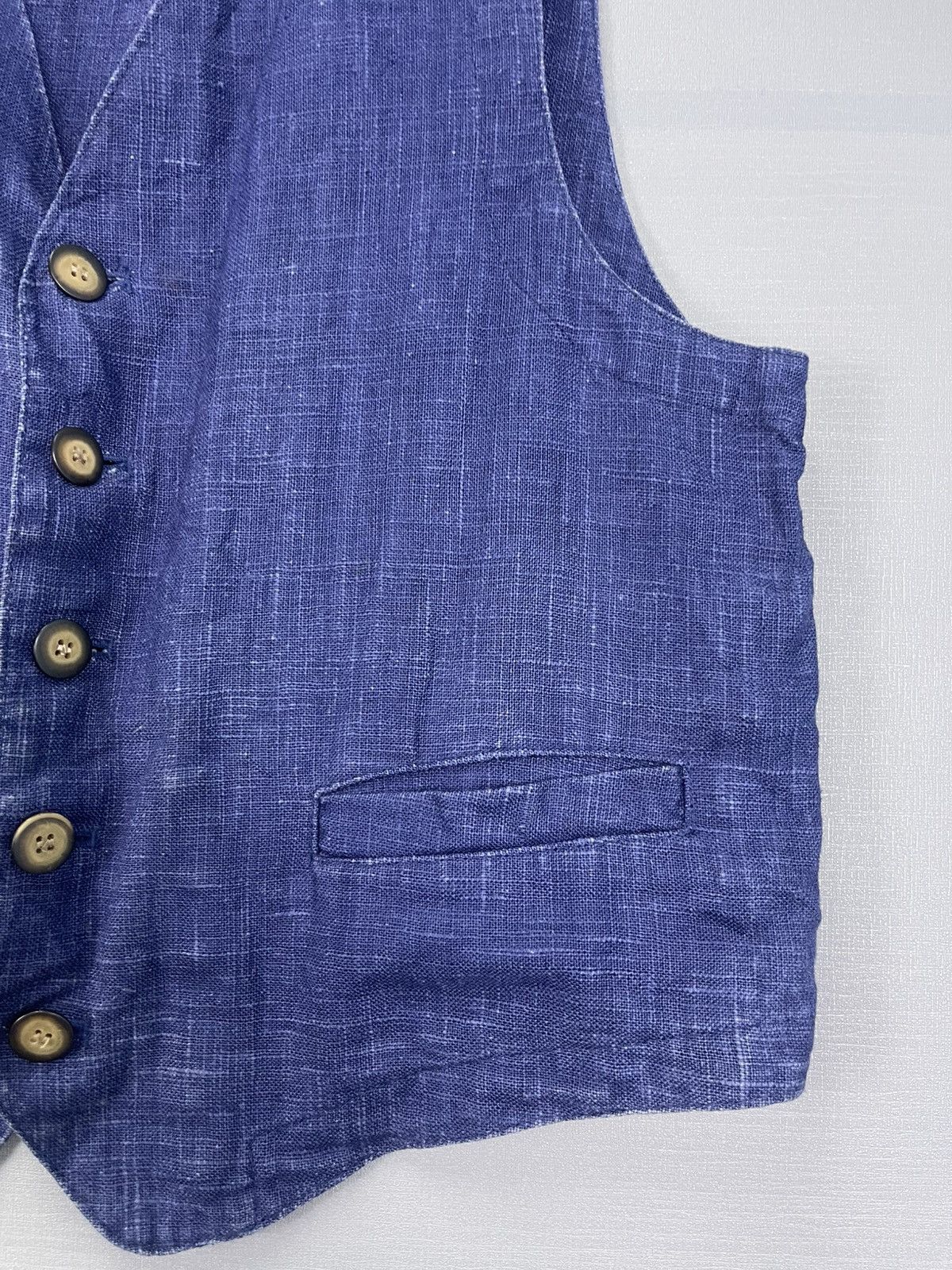 Indigo Vintage Spinash Homme Indigo Vest Size US M / EU 48-50 / 2 - 6 Thumbnail