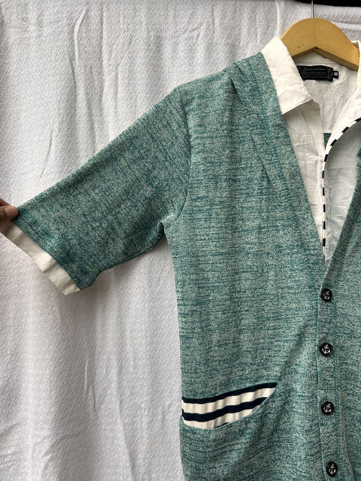 Hysteric Glamour × If Six Was Nine × Japanese Brand Double layers japanese slippin and slidin shirt Size US M / EU 48-50 / 2 - 7 Thumbnail